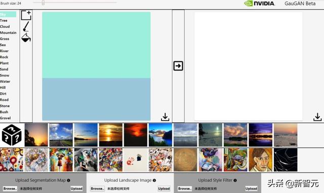 英偉達(dá)“AI神筆馬良”GauGAN開(kāi)放測(cè)試了！無(wú)需注冊(cè)人人可玩