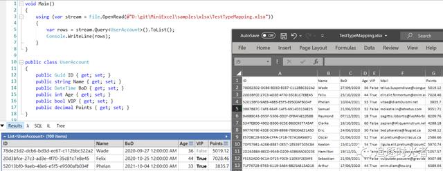 一個簡單高效低內(nèi)存的.NET操作Excel開源框架 - MiniExcel（.net core 開源框架）