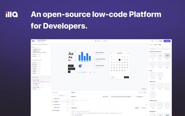 36氪首發(fā) - 對標(biāo)Retool，toD開源低代碼開發(fā)平臺「ILLA Cloud艾拉云科」獲得天使輪融資