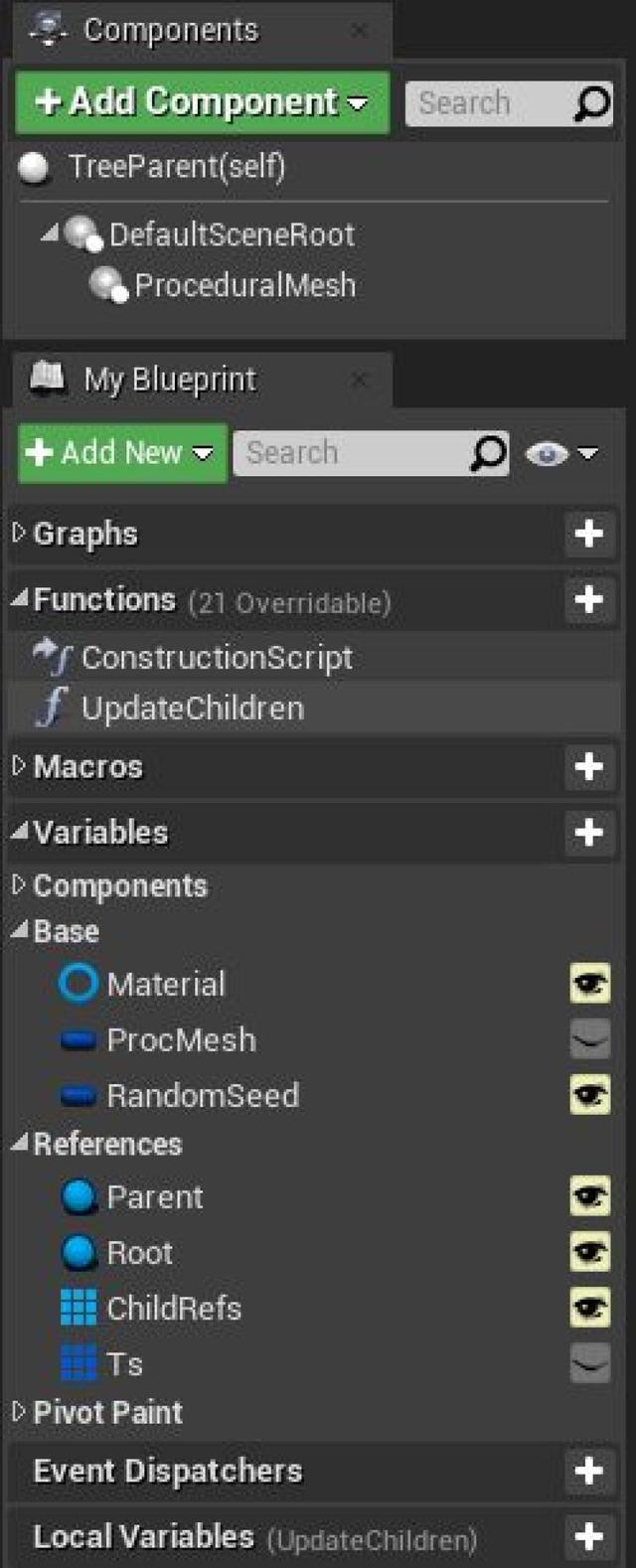 UE4程序化建模工具開(kāi)發(fā)教程「植被建?！梗╱e4程序化植物）